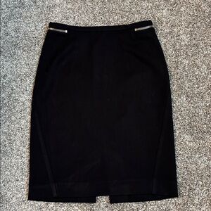 H&M Black Pencil Skirt with Accents